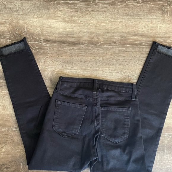 Just Black Hi Rise Skinny  - Sz 26 - Picture 4 of 6